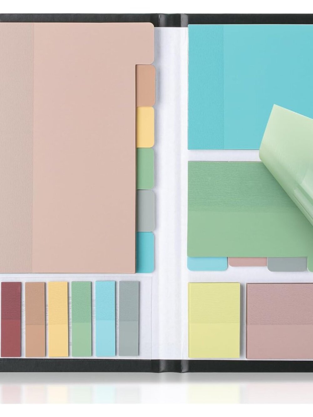 Transparent Sticky Notes Set, 410 Pack